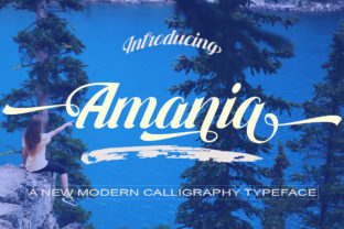 Amania: A Stylish Script Font for Scroll-Stopping Brand Content