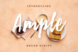Ample: A Bold, Elegant Script Font for Digital Design