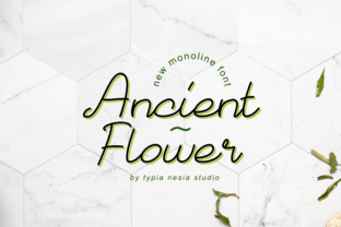 Ancient Flower: A Thoughtful Script Font for Editorial Warmth