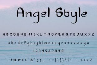 Angel Style: A Graceful Script Font for Thoughtful Branding