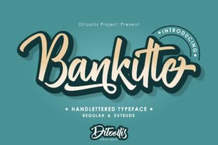 Bankitte: A Playful Script Font for Scroll-Stopping Campaigns