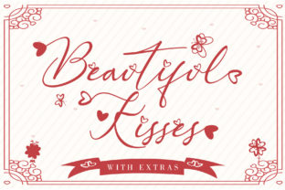 Beautiful Kisses: A Refined Script Font for Love-Forward Branding