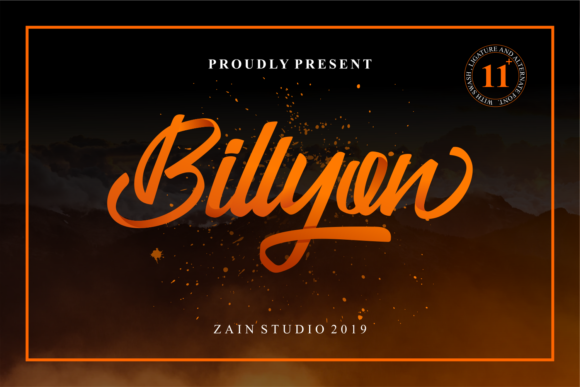 Billyon: A Fresh Script Font That Elevates Your Brand
