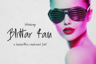 Blittar Rain: A Modern Script Font for Scroll-Stopping Marketing