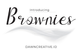 Brownies: A Sweet, Thoughtful Script Font for Editorial Warmth