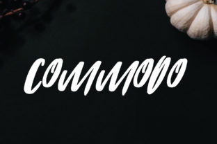 Commodo: A Refined Script Font for Digital Branding