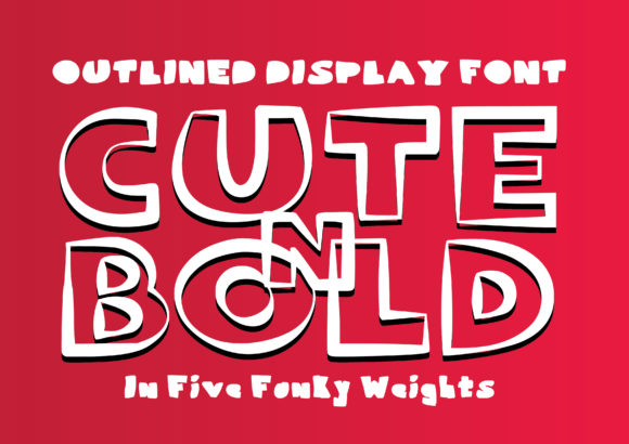 Cute n Bold: A Display Font That Delivers Personality at a Glance
