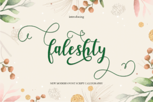Faleshty: A Playful Script Font That Elevates Digital Branding