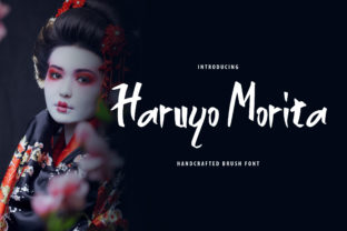 Haruyo Morita: A Japanese Brush Script Font That Feels Like Hand-Painted Magic
