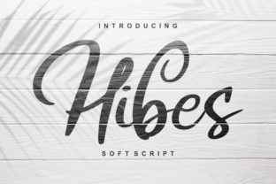 Hibes: A Lively Script Font for Modern Digital Brands
