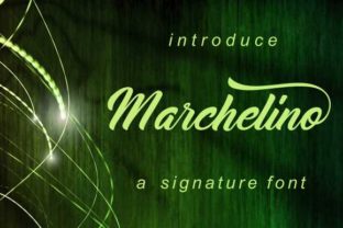 Marchelino: A Thoughtful Script Typeface for Meaningful Moments