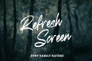 Refresh Screen: A Thoughtful Font Duo for Digital Branding