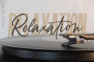 Relaxation: A Contemporary Script Font for Thoughtful Editorial Design