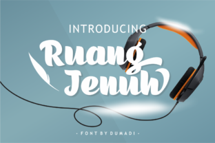 Ruang Jenuh: A Fresh Handwritten Font for Crafters & Sellers