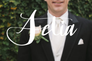 Setia Script Font for Handmade Labels & Wedding Invitations