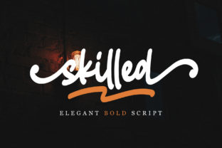 Skilled: A Playful, Confident Script Font for Editorial Design