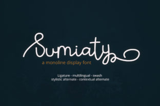Sumiaty: A Warm, Playful Script Font for Digital Branding