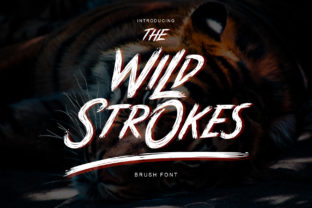 Wild Strokes Font: Bold, Expressive & Perfect for Handmade Brands