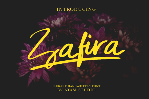 Zafira: A Premium Script Font for Professional Branding